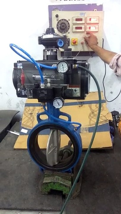 Pneumatic Actuated Inflatable Butterfly Valve