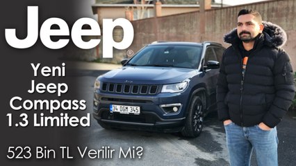 Yeni Jeep Compass 1.3 Limited Test Sürüşü | 523 Bin TL Verilir mi?