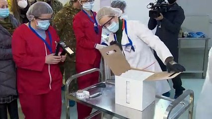 В Европу прибывает вакцина