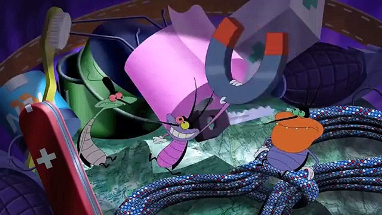 Oggy and the Cockroaches hindi _ S04 E82 _ INTO THE WILD _ Latest Full Episodes(360P)
