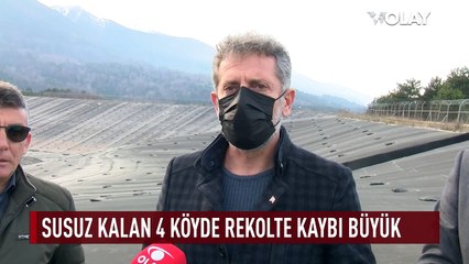 Şevketiye Göleti tamir bekliyor! Susuz kalan çiftçi köyünü terk etti