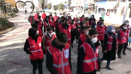 Sokağa çıkma kısıtlamasında 80 gönüllü kan verdi