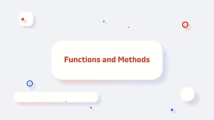 Python for Accountants Part 5 : Functions and Methods