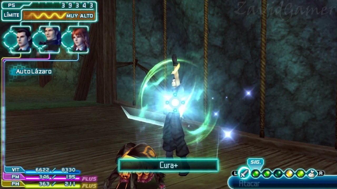 FFVII Crisis Core Como conseguir los espacios de accesorios