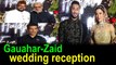 Star Studded wedding reception of Gauahar Khan and Zaid Darbar