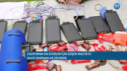 ABD'de Evsizler İçin Nakliyat Konteynırlarından Ev Projesi