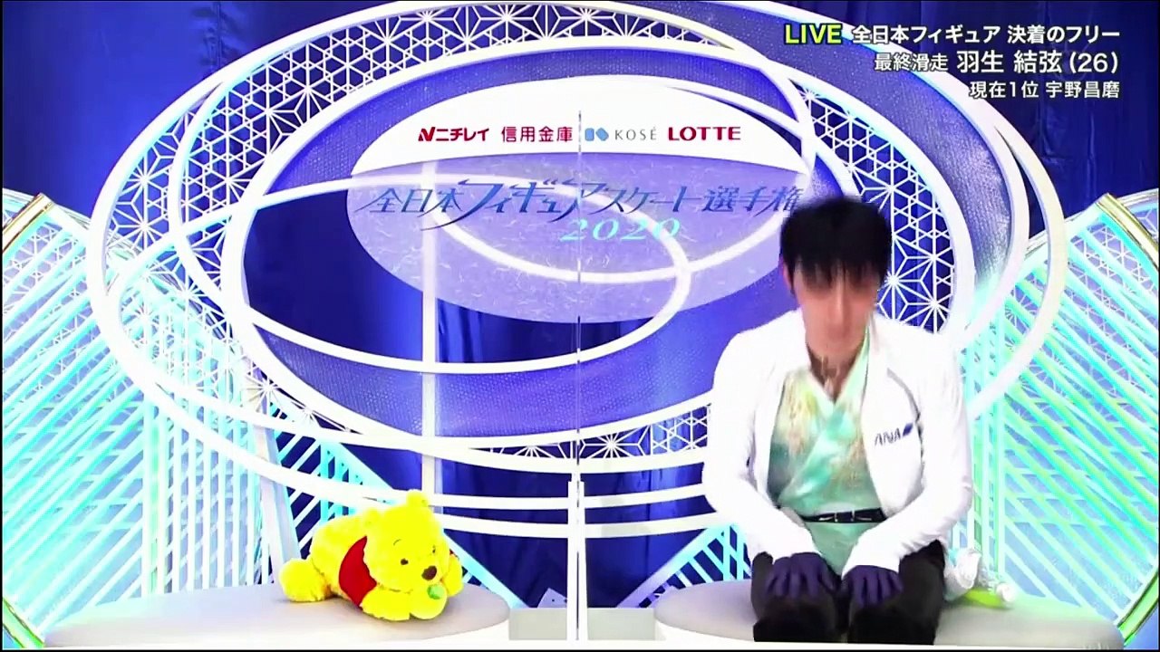 羽生結弦 FS  「天と地と」& インタ yuzuru hanyu   全日本フィギュア202...