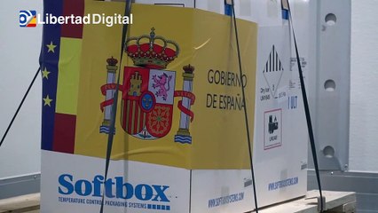 Llegan las primeras dosis de la vacuna contra el coronavirus a España