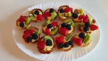 Fruit Tarts | Fruit Tarts Recipe | فروٹ ٹارٹس
