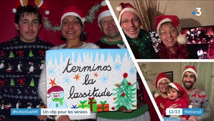 Noël : un clip tourné dans un Ehpad pour garder un lien avec l'extérieur