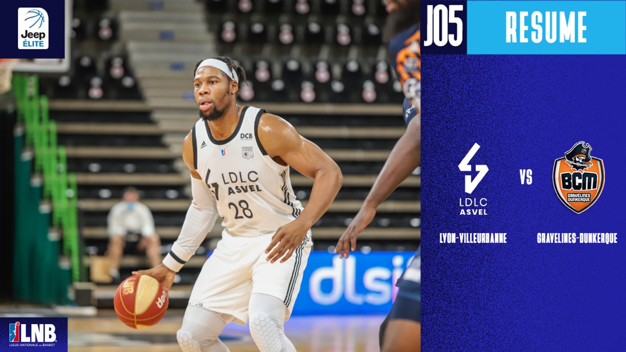 Lyon-Villeurbanne vs. Gravelines-Dunkerque (96-68) - Résumé - 2020/21