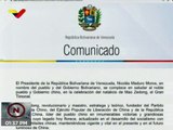 Comunicado | Venezuela saluda al Pueblo y Gobierno Chino por natalicio de Mao Zedong