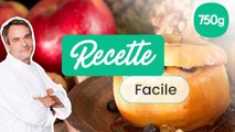 Recette facile : pommes rôties au four et sa sauce caramel beurre salé - 750g