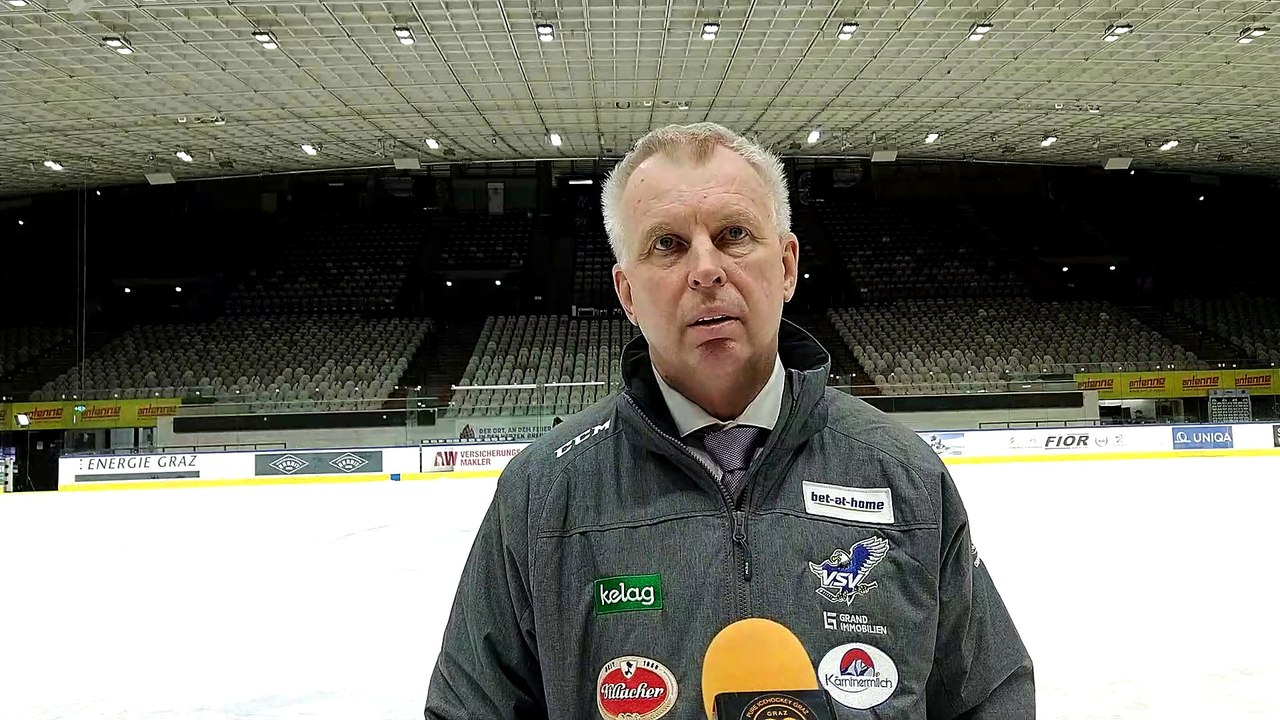 Rob Daum nach dem Spiel gegen Graz