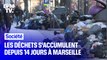 Pourquoi les poubelles s'accumulent dans certains quartiers de Marseille depuis 14 jours