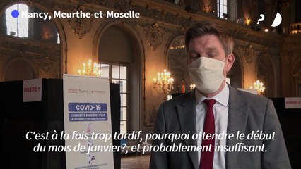 Couvre-feu à 18h: "insuffisant et trop tardif", selon le maire de Nancy