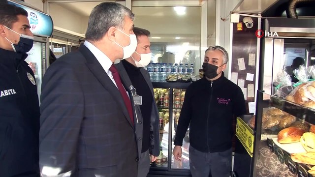 Büyükçekmece'de yılbaşı denetiminde şok manzara