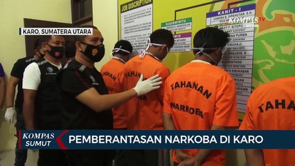 Pemberantasan Narkoba di Karo