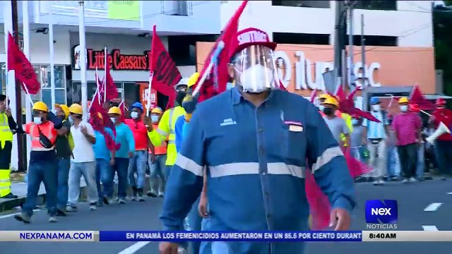 Miembros del Suntracs realizan protestas a nivel nacional - Nex Noticias
