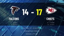 Falcons @ Chiefs Game Recap for SUN, DEC 27 - 02:00 PM ET EST