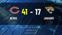 Bears @ Jaguars Game Recap for SUN, DEC 27 - 02:00 PM ET EST