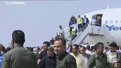 Footage emerges of deadly blast at airport in Yemen