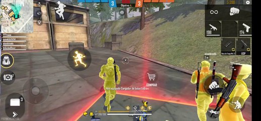 free fire volando cabezas//free fire flying heads