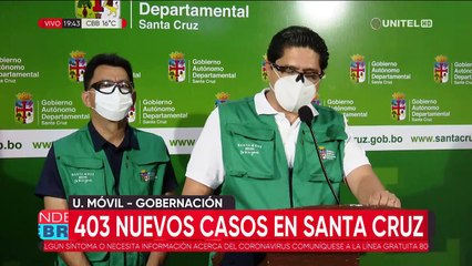 Santa Cruz registra 403 nuevos casos de Covid luego del feriado por Navidad