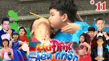 GIA ĐÌNH SIÊU NHỘN | GDSN #11 FULL | Thanh Tân - Hà Mi 'bơi xuồng' trong thành phố | 120518 
