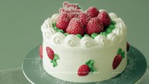Christmas Strawberry Cake Recipe