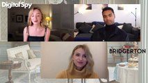 Bridgerton Cast Interviews - Jonathan Bailey, Nicola Coughlan, Regé-Jean Page, Phoebe Dynevor