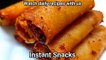 Instant snacks recipe | Instant breakfast recipe | Potato breakfast | Bread pockets