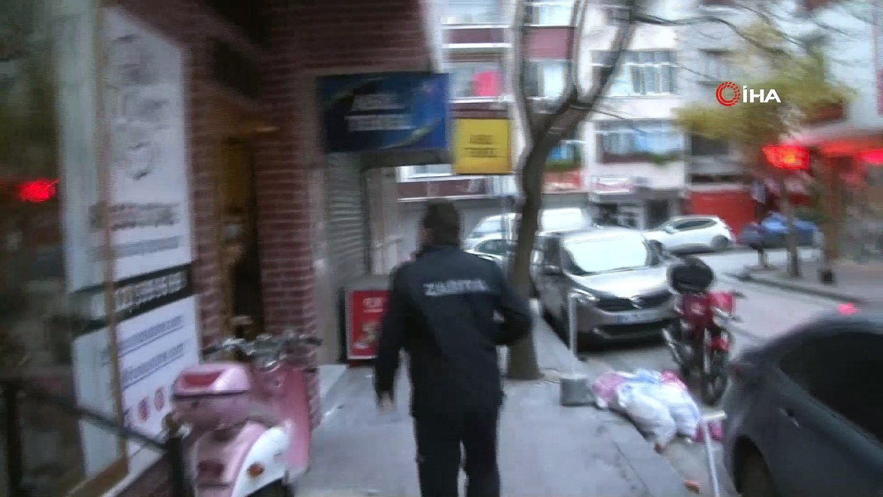 Kısıtlamada hareketli dakikalar...Yasağa rağmen internet kafeyi açtılar, polisi görünce arka kapıdan böyle kaçtılar