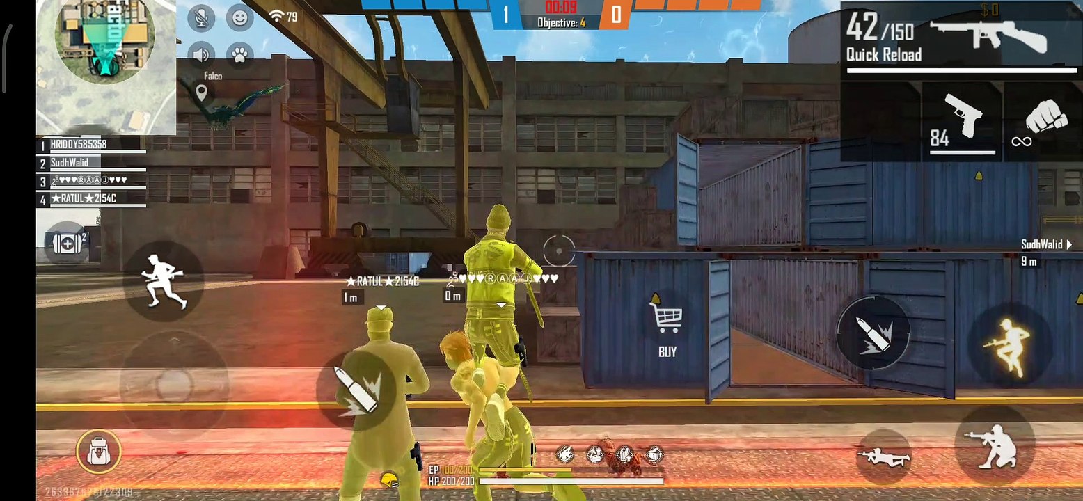 Squad Gameplay Garena Free Fire