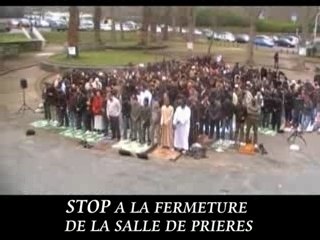Fermeture salle de prières res. univ. JEAN ZAY