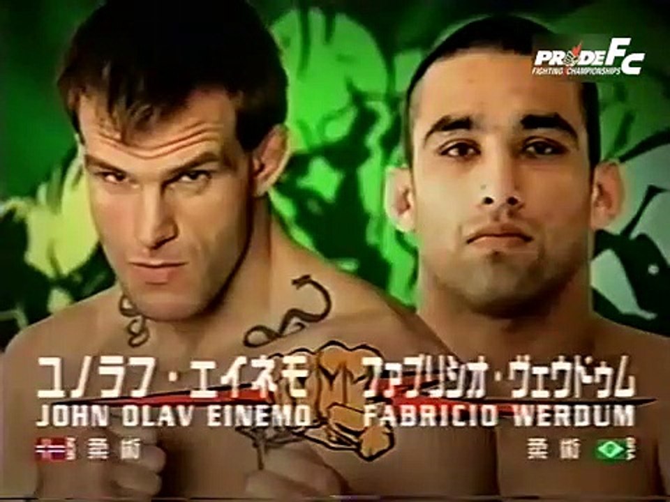 【 PRIDE 31】ファブリシオ・ヴェウドゥム vs ユノラフ・エイネモ