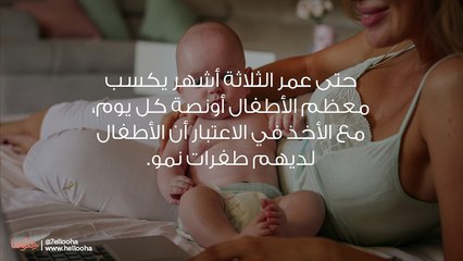تطورات الطفل في الشهر الثالث وحركات وألعاب الرضع