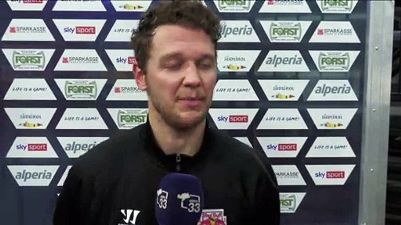 26.12.2020: John Hughes nach Niederlage in Bozen:'Wir brauchen drei Punkte!'