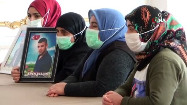 Evlat nöbetindeki aileler HDP’li vekillerin Demirtaş açıklamalarına tepki gösterdi