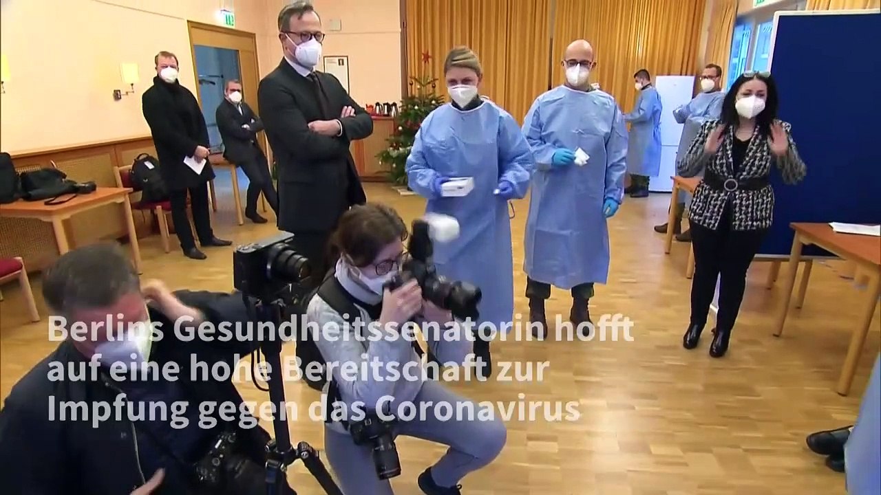 Berlins Gesundheitssenatorin hofft auf hohe Impfbereitschaft