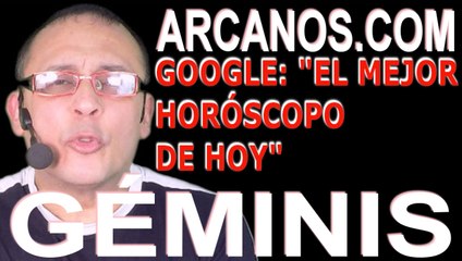 GEMINIS - Horóscopo ARCANOS.COM 27 de diciembre de 2020 al 2 de enero de 2021-Semana 53-2020,01-2021