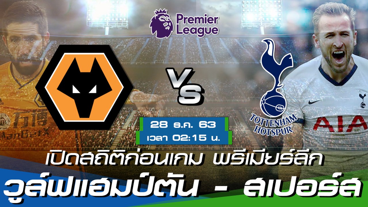 วูล์ฟแฮมป์ตัน - ท็อตแน่ม ฮ็อทสเปอร์ : พรีวิวก่อนเกม พรีเมียร์ลีก 2020/21