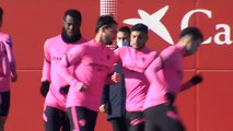 El Sevilla afina la maquinaria para encarar el último partido del año