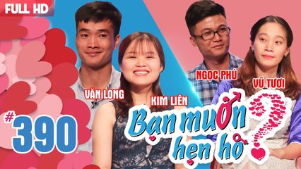 Bạn muốn hẹn hò tập 390 | Em thích làm thủ môn sân cỏ không biết anh có muốn làm cầu thủ cuộc đời em