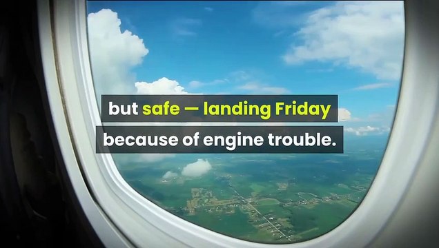 Air Canada Boeing 737 MAX makes unscheduled landing after engine problem