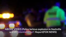 FBI Confirms Human Remains Found at Bomb Explosion Scene in Nashville