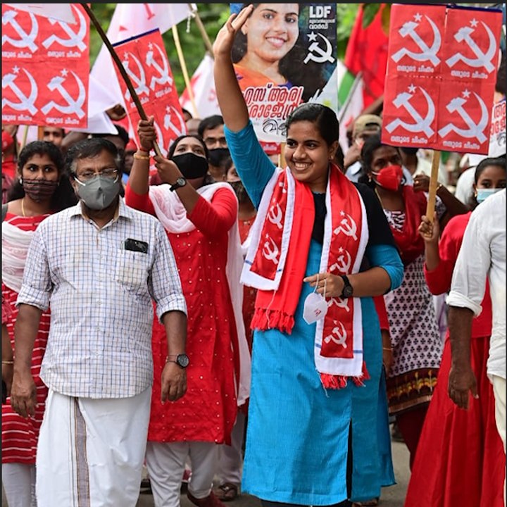 Meet 21-year-old Arya Rajendran, the new Mayor of Thiruvananthapuram