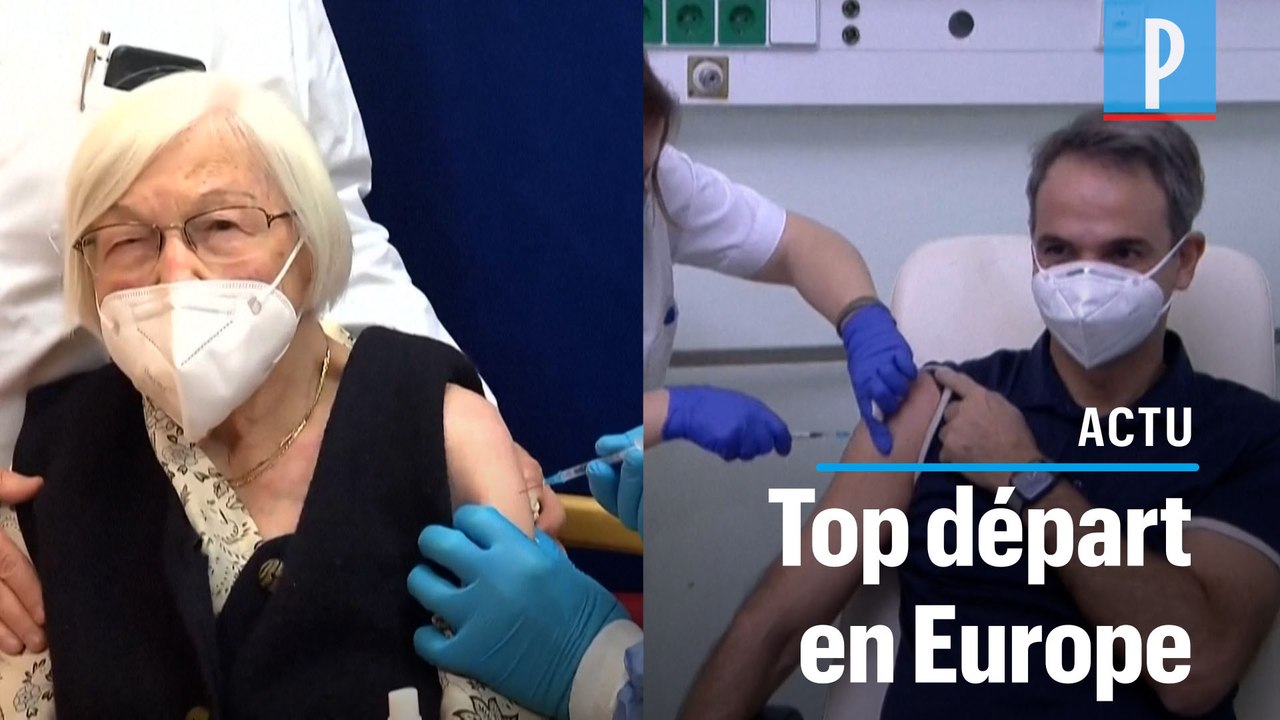 Covid-19 : centenaire, politiques ou soignants... Les pays de l'UE ont leurs premiers vaccinés