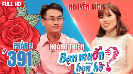 Cô gái GIẬT MÌNH nghe bạn trai khai LƯỜI TẮM-NGOÁY MŨI-KHẠC NHỔ | Hoàng Thiện-Nguyễn Bích | BMHH 391
