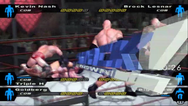 Here Comes the Pain Brock Lesnar VS Goldberg VS Triple H VS Kevin Nash VS Kane VS Big Show #1